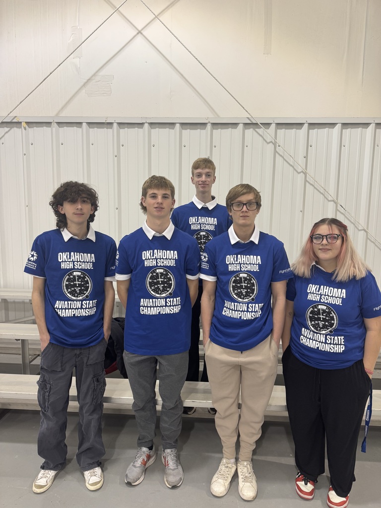 ✈️ Claremore High School is proud to celebrate our first-ever Regional Aviation Competition—and the first CHS Regional Aviation Team to compete!  This milestone marks an exciting achievement for our new Aviation Program, showcasing the dedication, skill, and passion of our students as they take flight into the future of aviation.  We are incredibly proud of our team for representing CHS with excellence. This is just the beginning! 🚀🛫