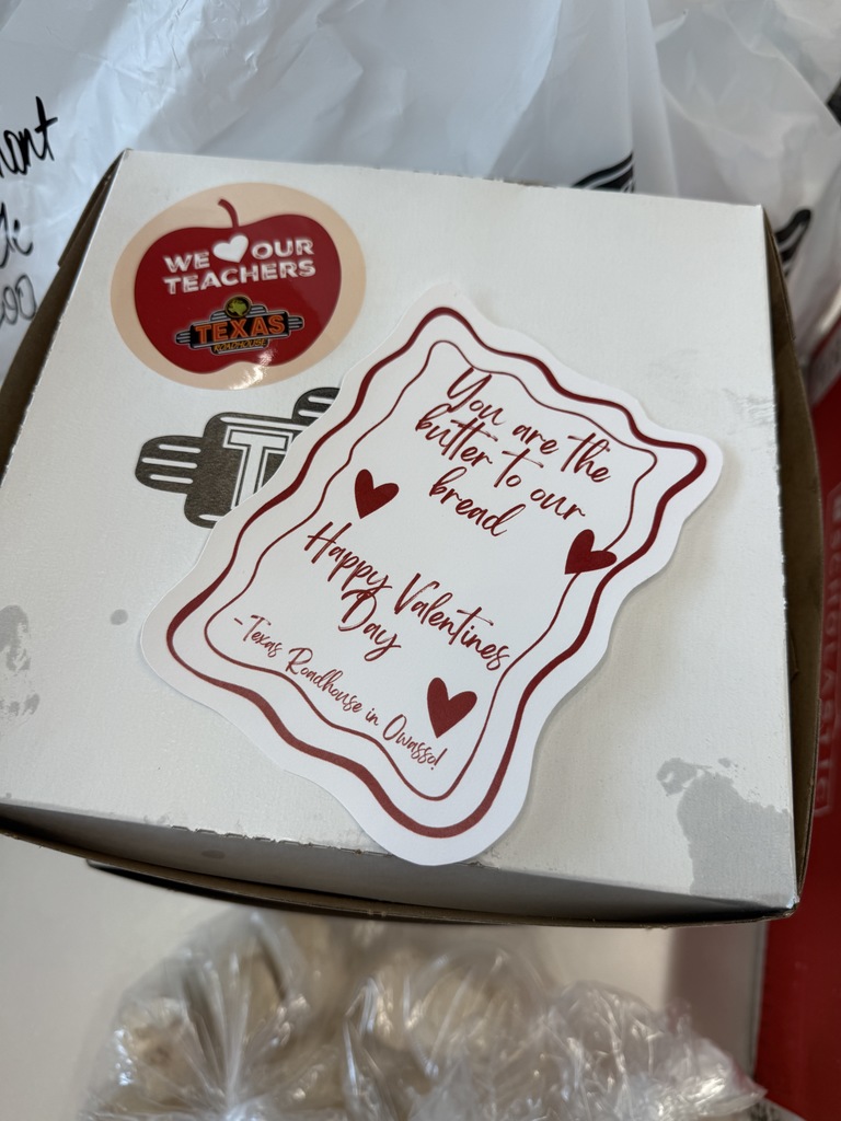 note from texas roadhouse