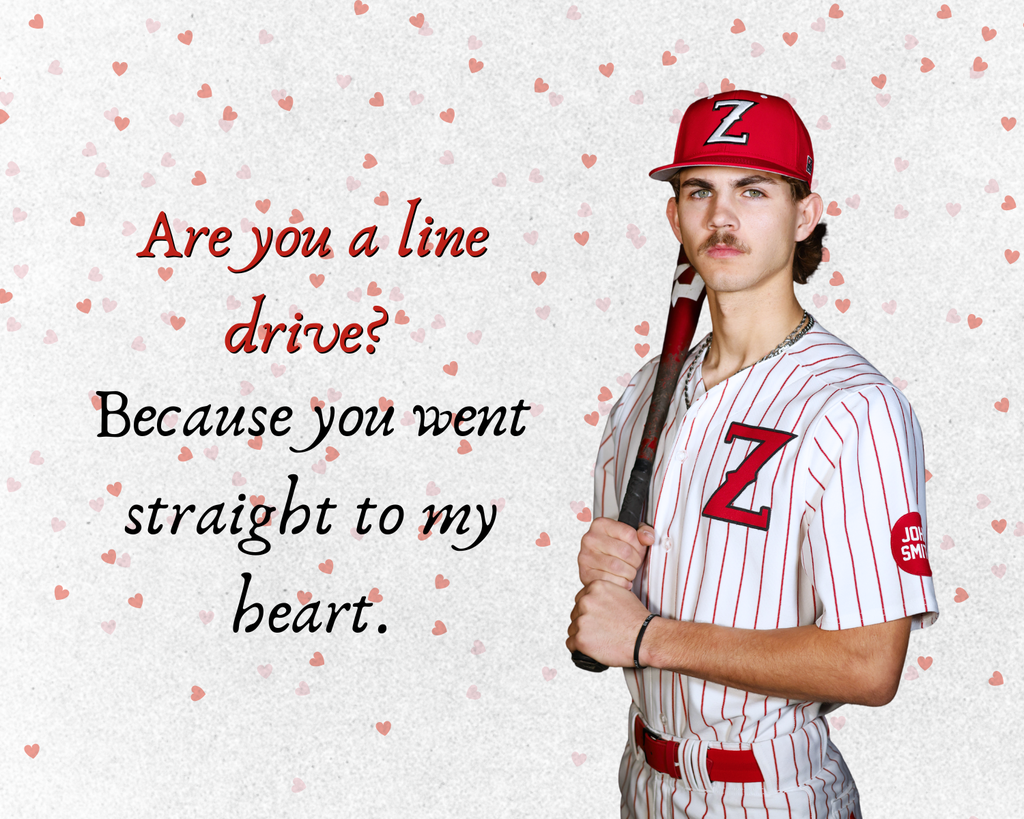 zebra students turned into valentines day cards