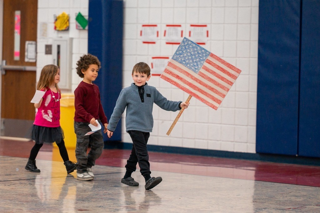 students doing their own olympics