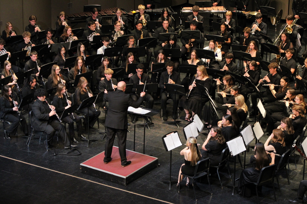 The GCBDA Honor band playing at the RPAC