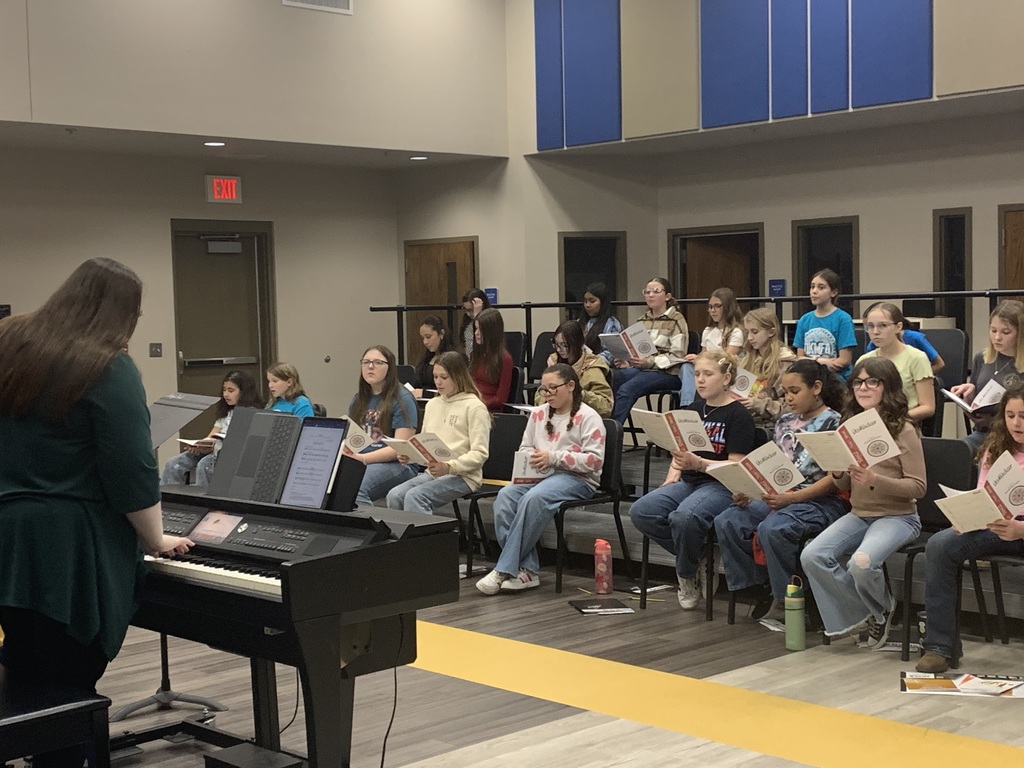 Students rehearsing at circle the state