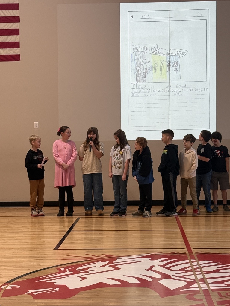 Mrs. Millsap and class presenting rise and shine