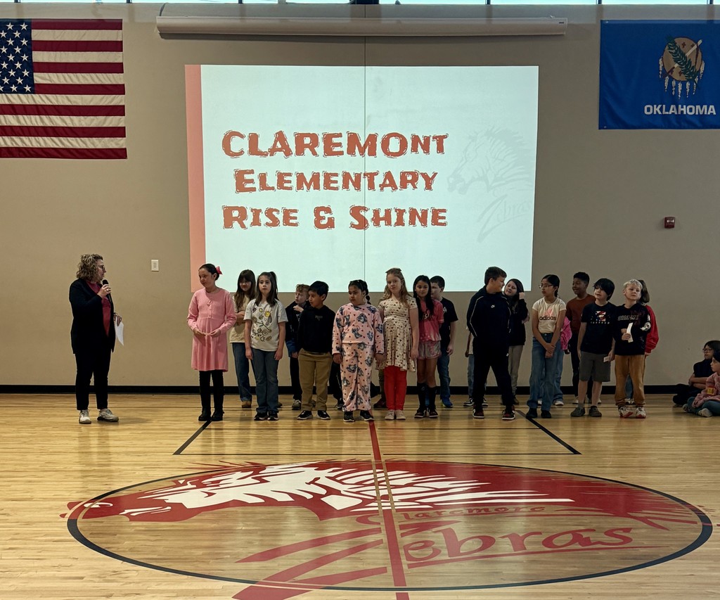 Mrs. Millsap and class presenting rise and shine