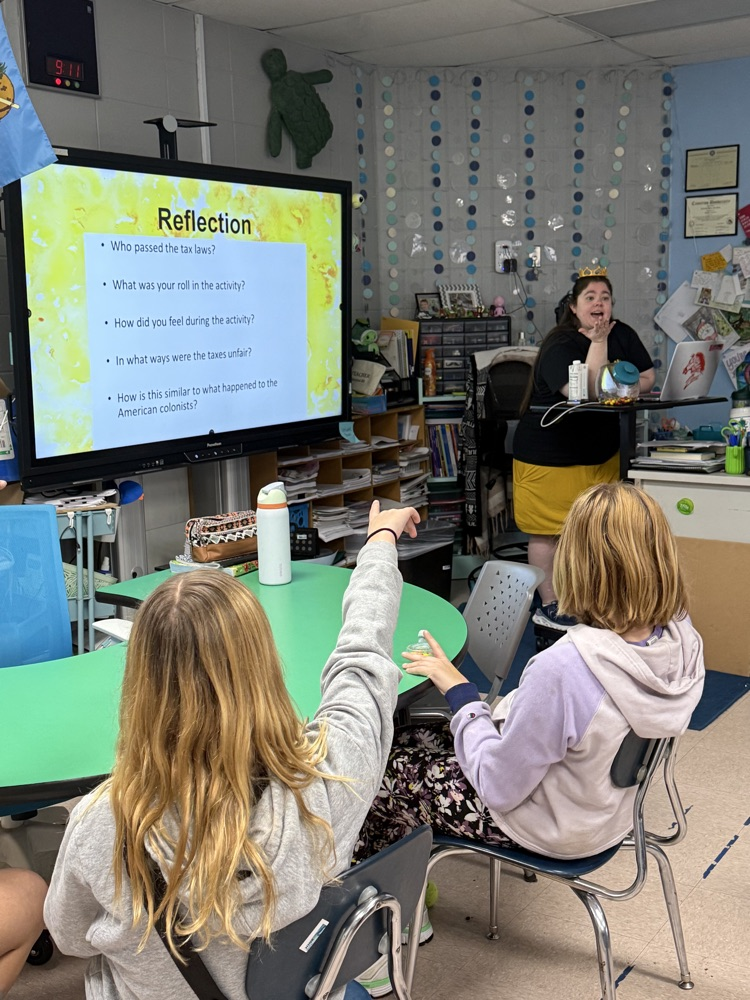 5th learning about king George 