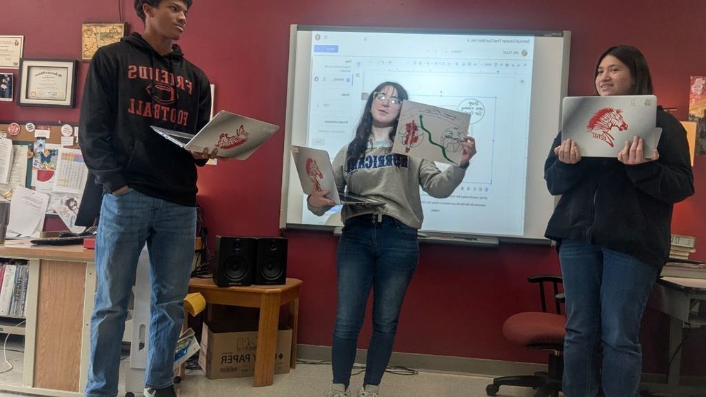 Students in Mrs. Andrews’s English IV classes recently explored satire and journalism during England’s Age of Reason. After analyzing mentor texts — including Jonathan Swift’s A Modest Proposal — and studying political cartoons, students crafted their own “modest” proposals paired with original cartoons. They presented their work to the class, demonstrating critical thinking, creativity, and a sharp understanding of satire’s power to challenge society.  