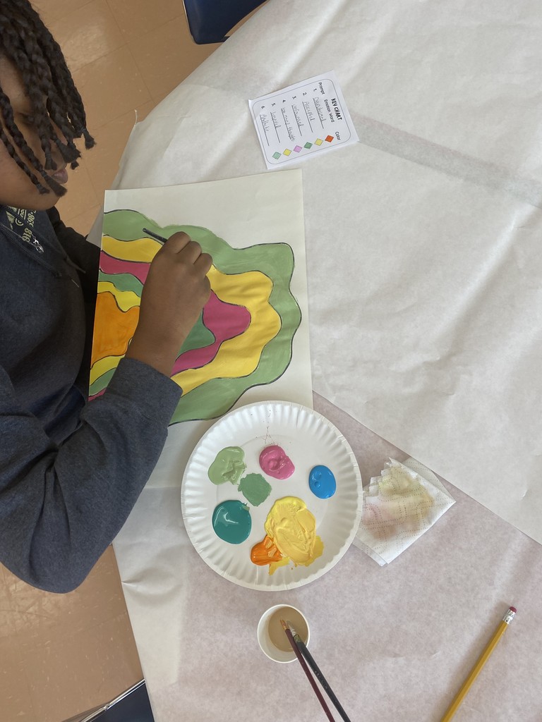 🎨🦓 During Zebra Connect time, CHOICES students worked on their “Emotions in Color” art project, using different colors and designs to represent how they’re feeling.  This creative time allowed students to express their emotions in a healthy way, reflect, and decompress. We love seeing art used as a positive outlet for self-expression and well-being!