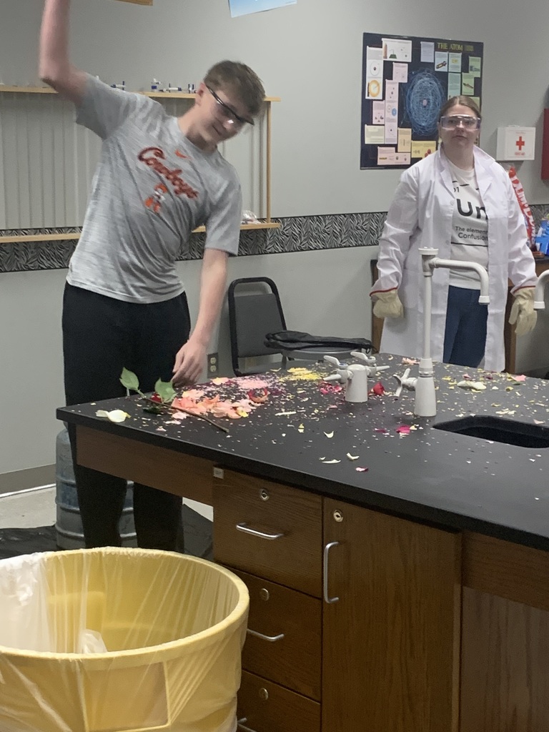 ❄️🌹 Love was definitely in the air — and in the lab!  This Valentine’s Day, Ms. Golbek's Chemistry students got hands-on with liquid nitrogen, exploring its unique physical properties in a super cool (literally!) way. Students spent the day freezing and smashing roses, seeing firsthand how extreme cold changes the world around us. 🧪✨  Even Principal Lee joined in on the fun, getting a front-row seat to the amazing science experiments and cheering on our young scientists. Laughter, learning, and a little bit of smashed petals made for a Valentine’s Day our students won’t forget!  Science has never been this thrilling — or this chilly!