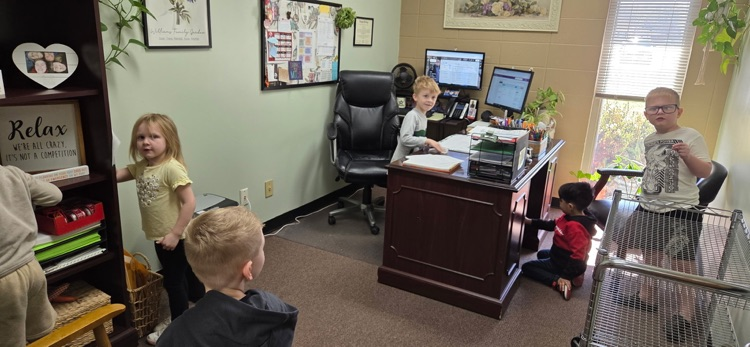 pre-K cleaning office 