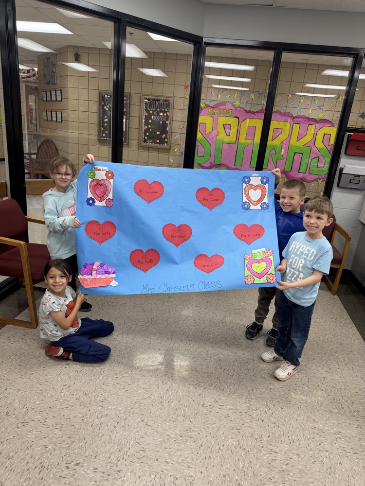 Classen’s crew with their poster