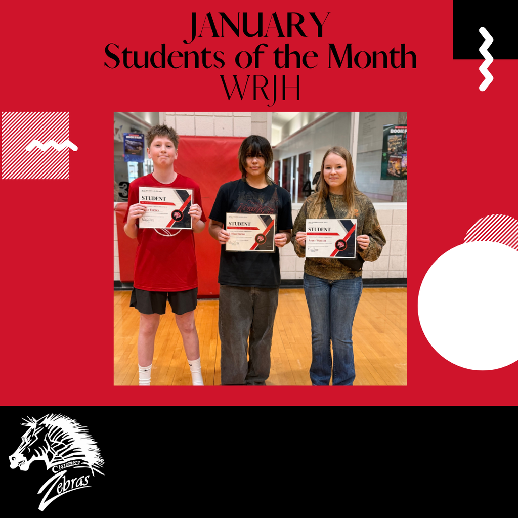 STUDENT OF THE MONTH