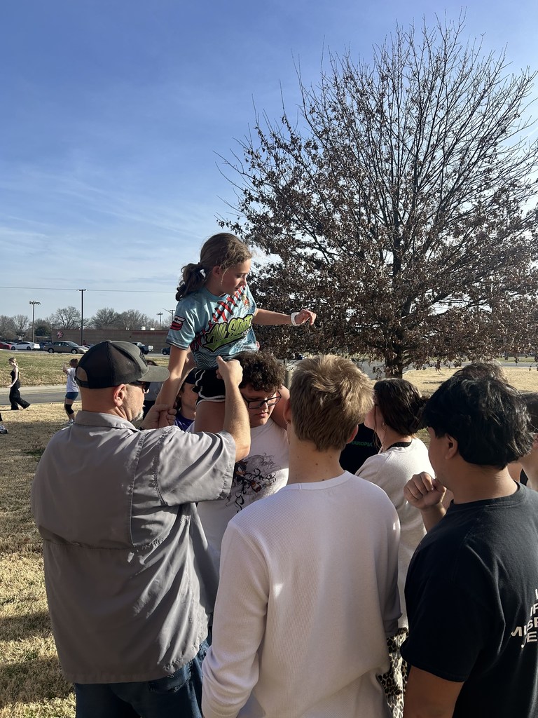 Student working on new moves for the musical Footloose.