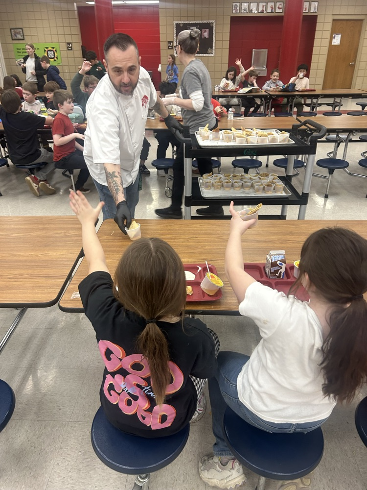 try day students raising hands