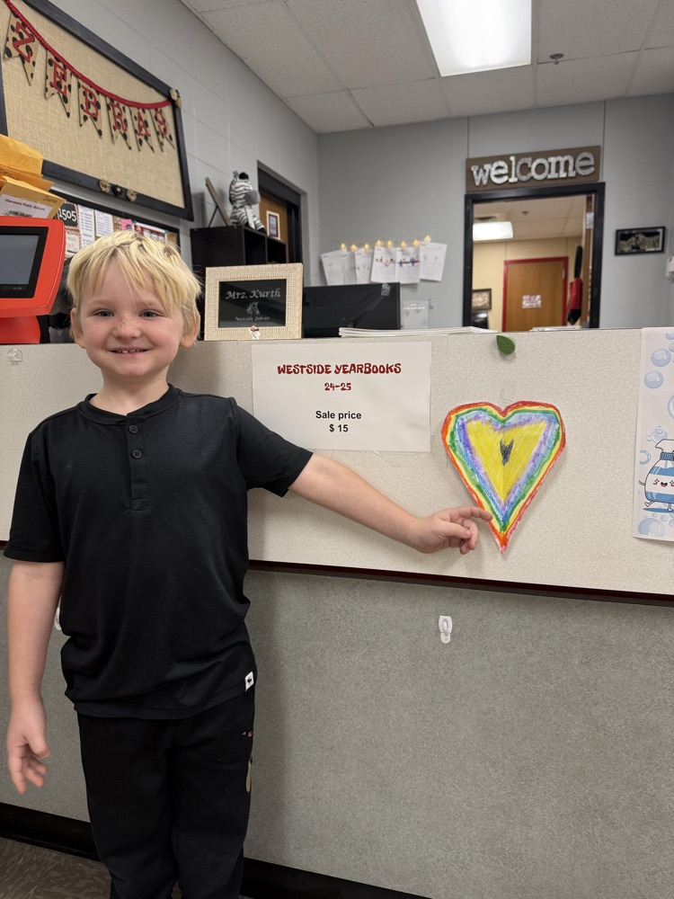 ms Cummings students showing office staff love