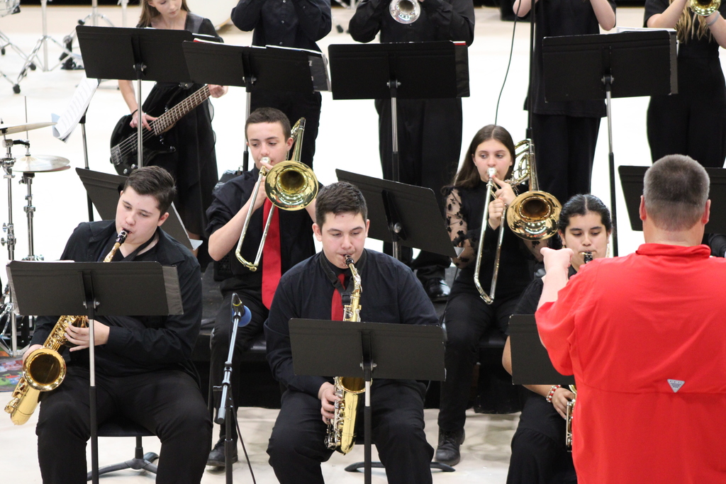 WRJH Jazz Band at contest