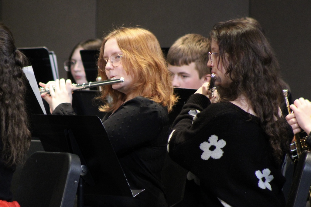 WRJH Students playing in their concert