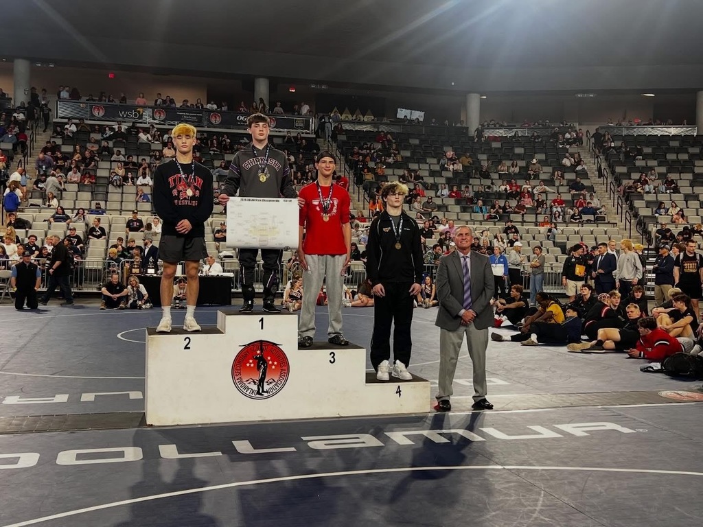 third place wrestler