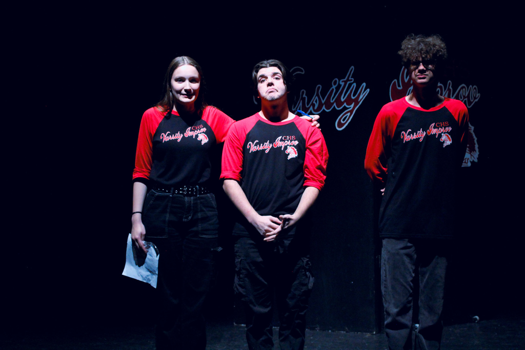 Students in the Varsity Improve Show