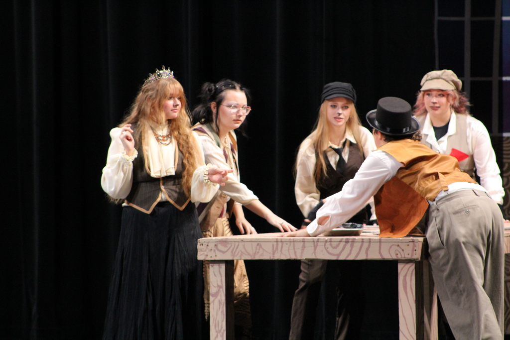 Students in the CHS play The Wind in the Willows