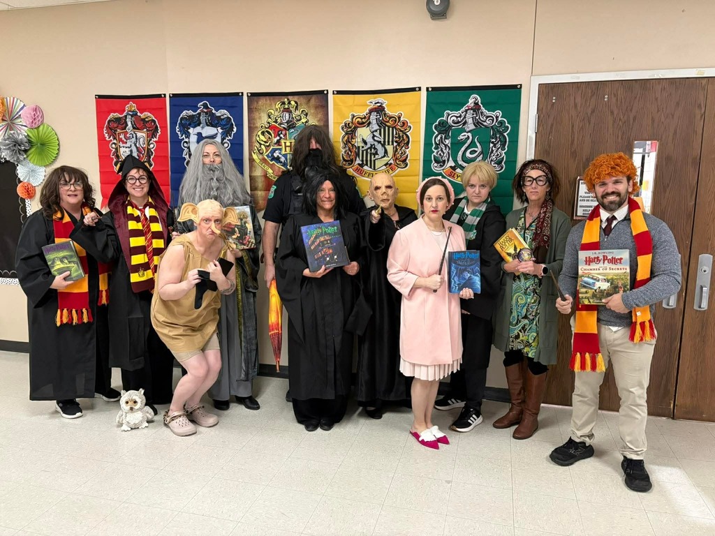 Professors and students from HP