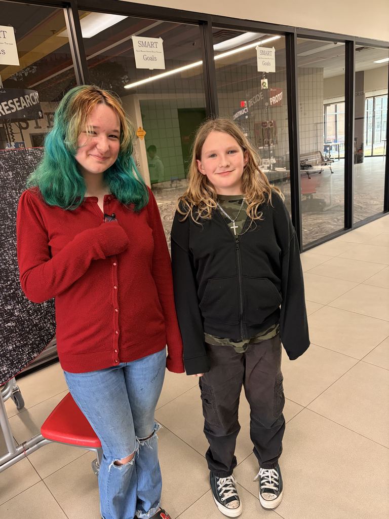 Students dressed as various book characters