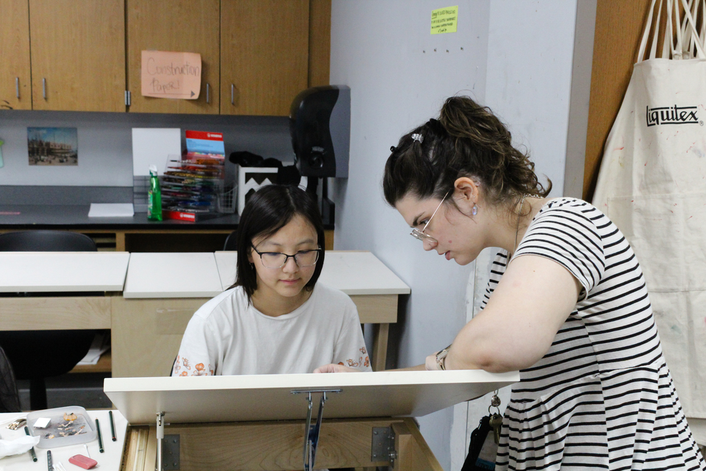 High School Art Class