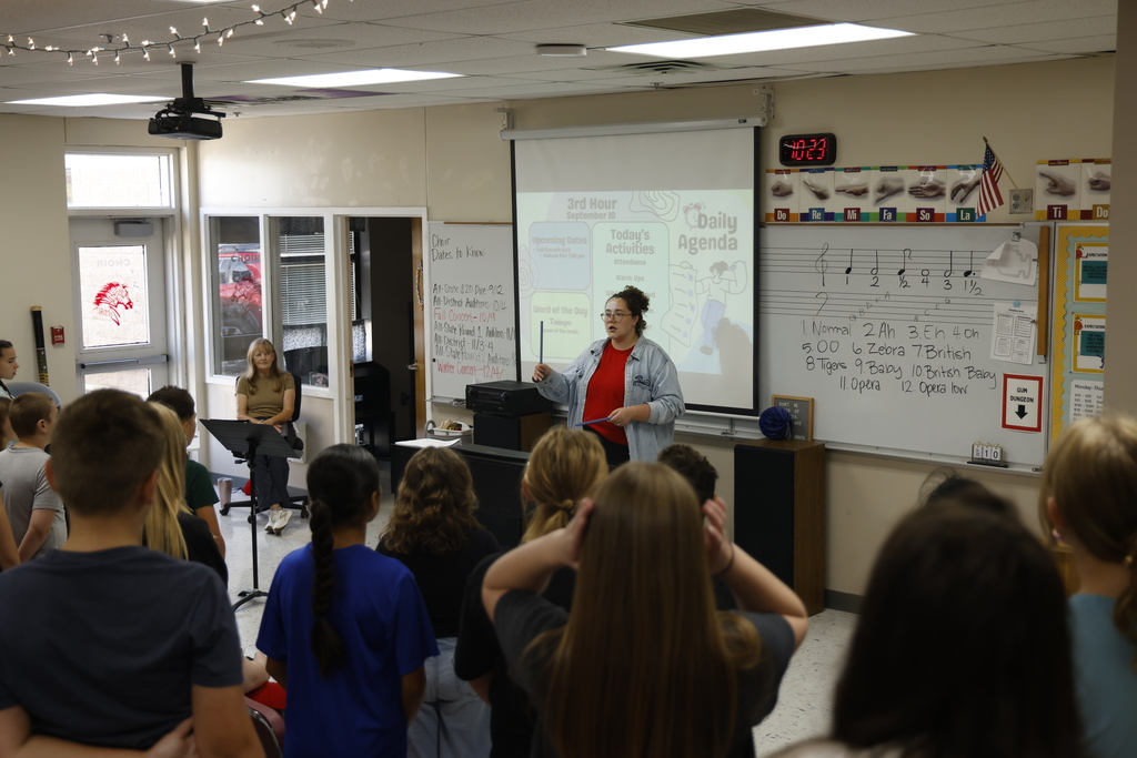 Junior High Choir Class