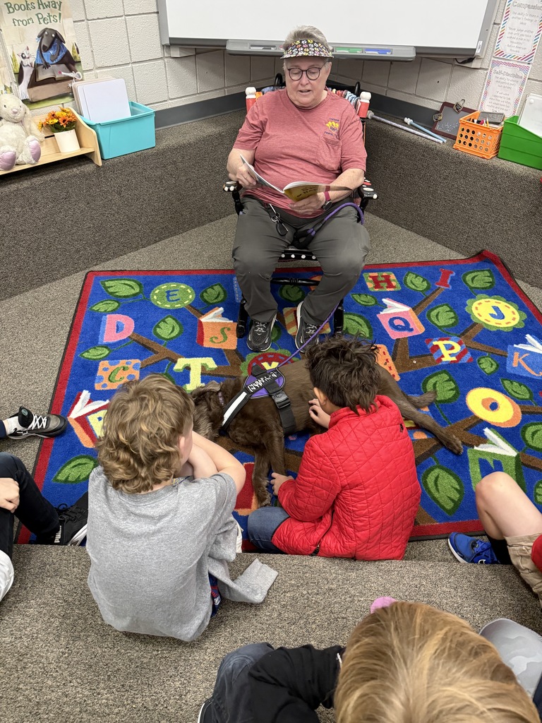 students being read to 