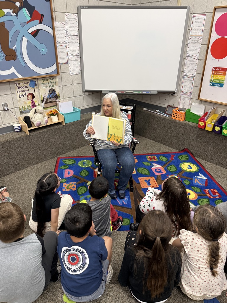 students being read to