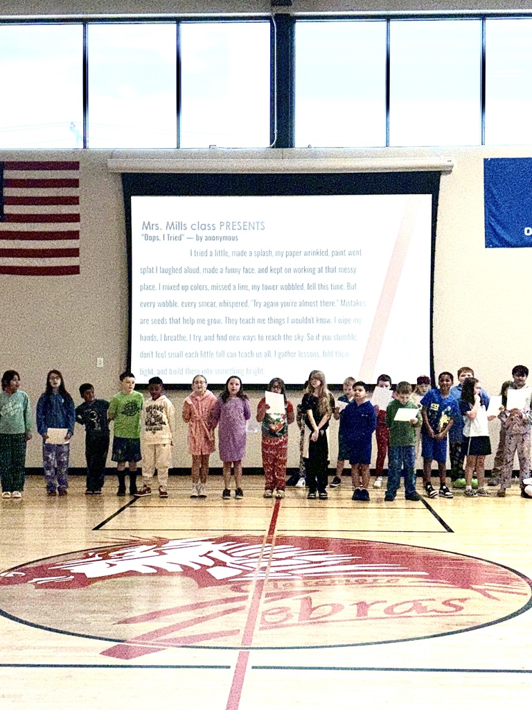 Mrs. Mills class hosting rise and shine