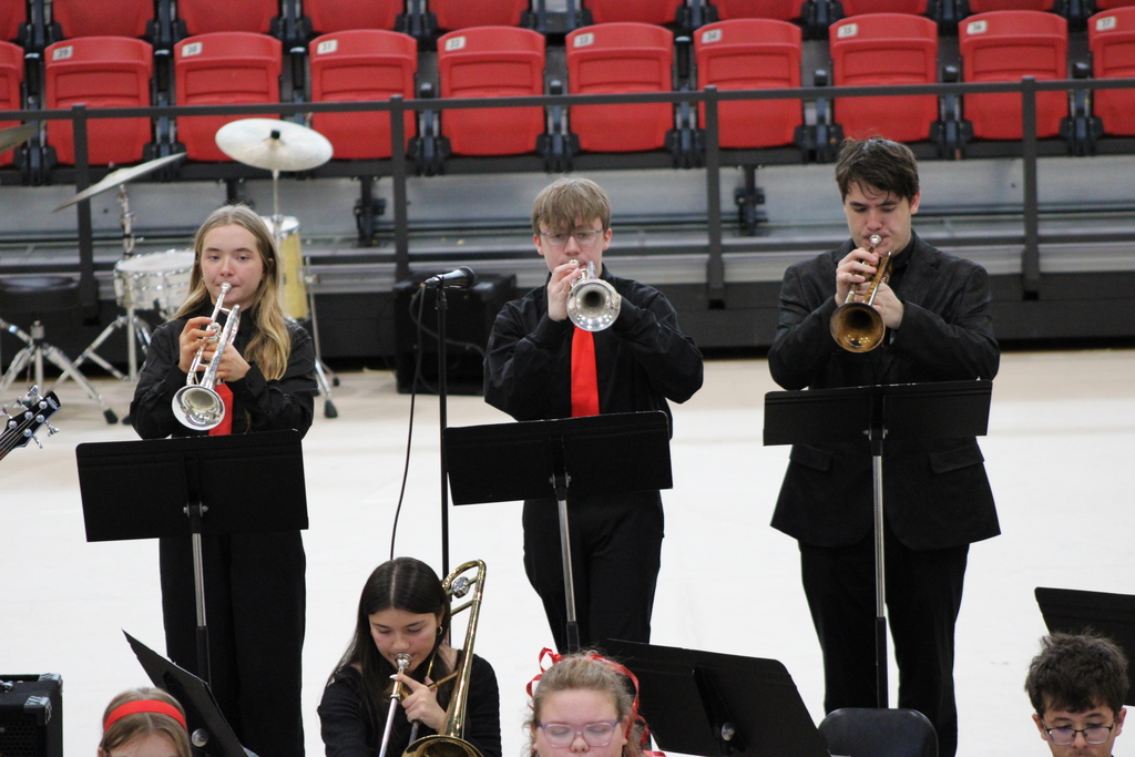 CHS Beginning Jazz Band trumpets