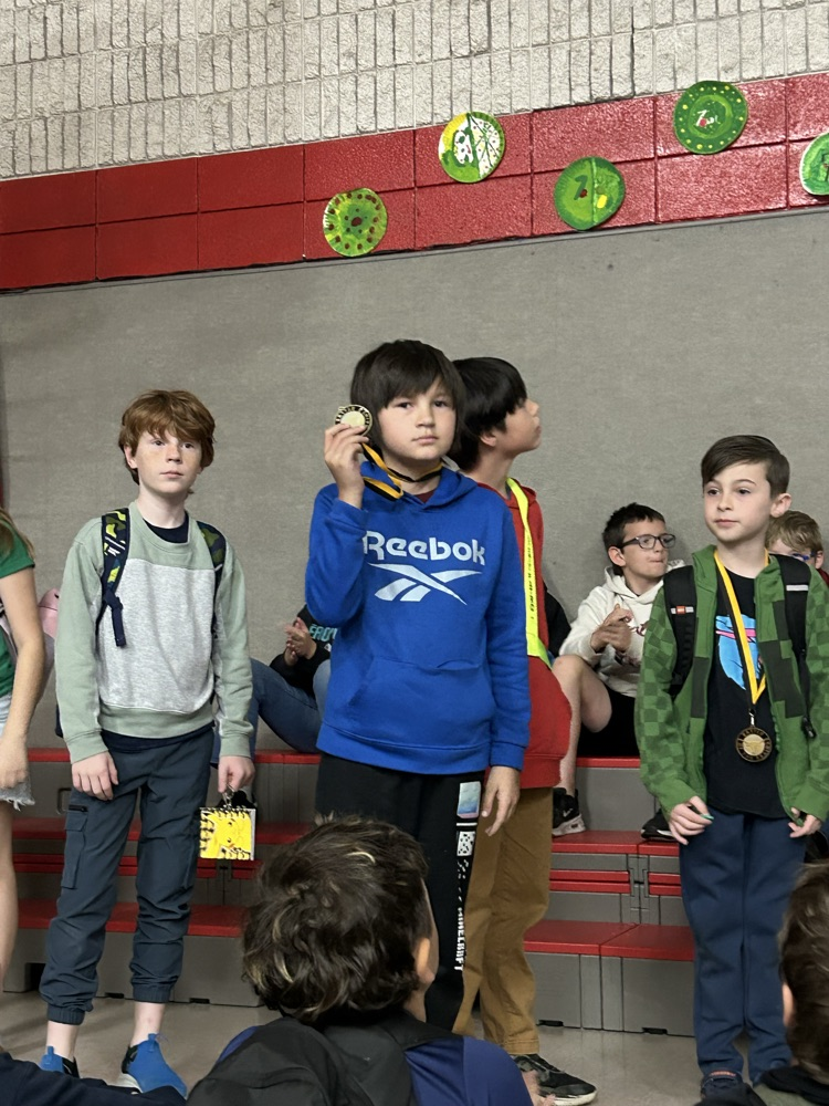 GT student with medal 