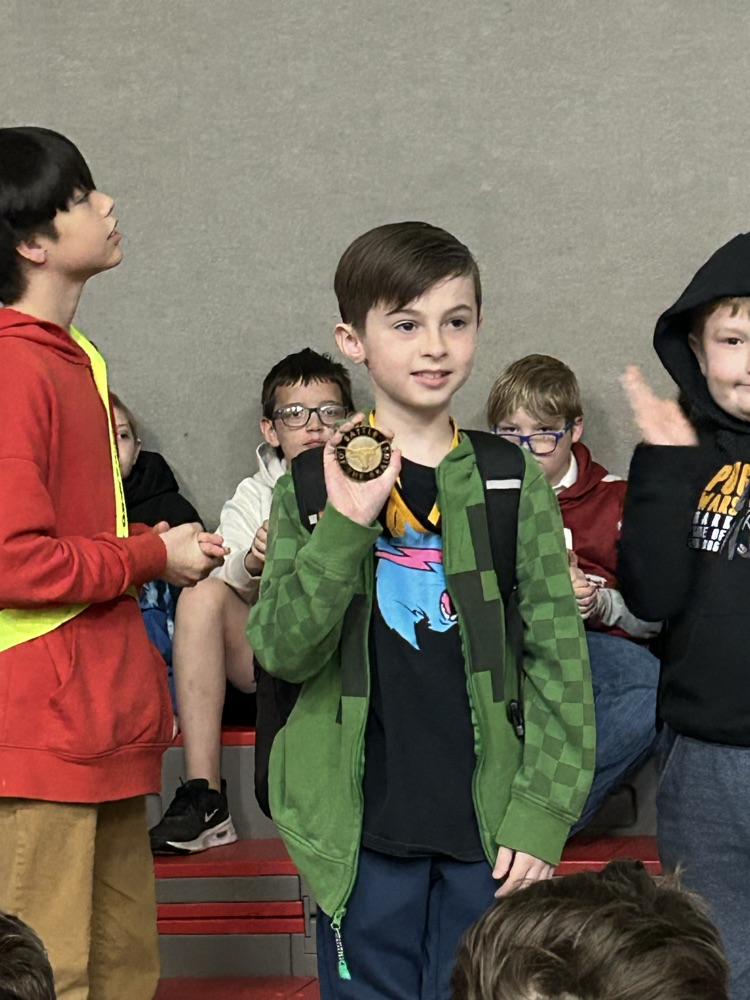 GT student with medal 