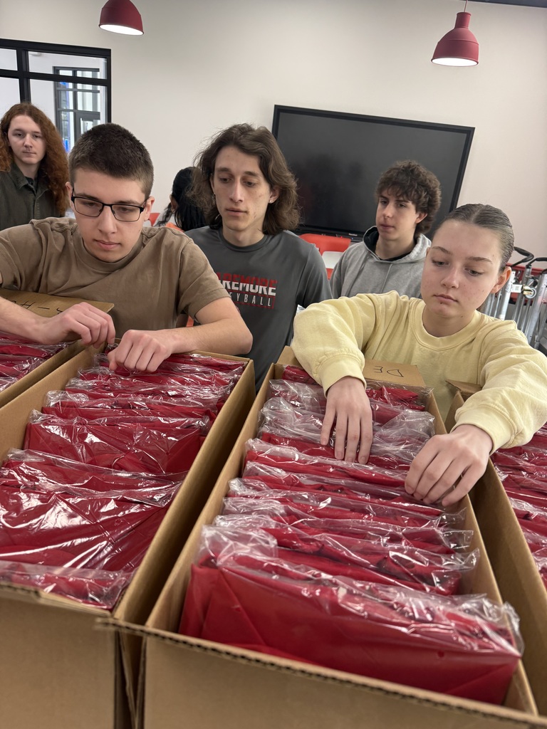 Earlier this month, our seniors reached an exciting milestone as their caps and gowns were officially delivered. Seeing those caps and gowns in hand made graduation feel more real than ever—one step closer to walking across the stage and celebrating years of hard work, dedication, and memories made along the way.  For the Class of 2026, this moment marks the beginning of the final countdown. From late-night study sessions and school events to friendships and accomplishments, these seniors have built a legacy at Claremore High School that they will soon carry with them into their next chapter. We can’t wait to see them proudly wear their caps and gowns on graduation day. The finish line is in sight—one step closer, seniors!