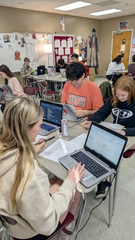 AP Literature turned into a crime lab during their poetry unit! After a close reading of diction and tone in Porphyria's Lover by Robert Browning, students drafted formal charge statements, gathered textual evidence, and delivered verdicts on the reliability of the speaker in this chilling Victorian dramatic monologue.Through collaborative analysis, sharp critical thinking, and a little creative prosecution and defense work, students proved that literary interpretation can feel like investigative journalism.