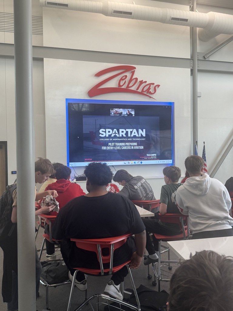 Our Aviation students recently had the opportunity to connect via Zoom with representatives from Spartan College of Aeronautics and Technology to learn more about pilot training and the many career paths available in the aviation industry.  Students gained valuable insight into aviation programs, training opportunities, and what it takes to pursue a future in flight and other aviation-related fields.