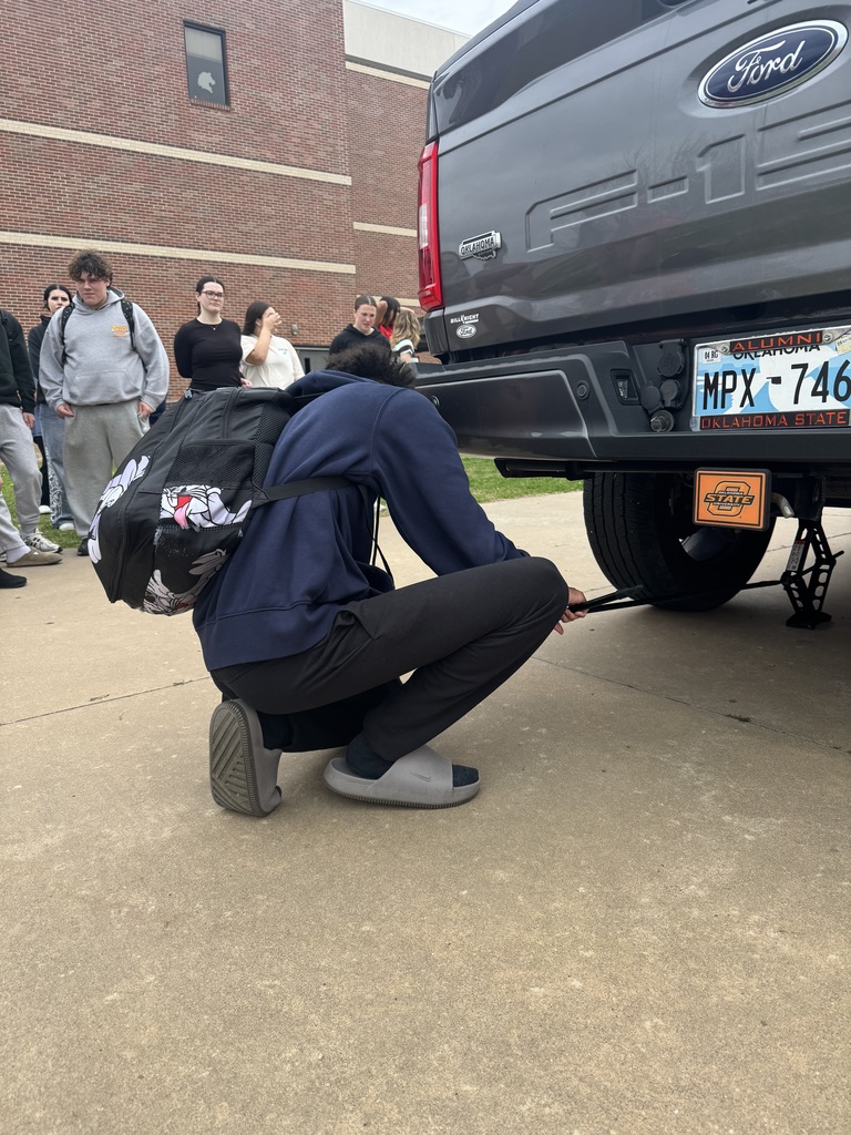 Real-life learning in action! 🔧🚗 Students in Coach Jackson’s classes recently learned an important life skill—how to change a tire from start to finish. From safely preparing the vehicle to removing and replacing the tire, students practiced each step of the process. This kind of hands-on experience teaches independence and confidence, giving students practical skills they can use for the rest of their lives. Some lessons simply can’t be replaced!