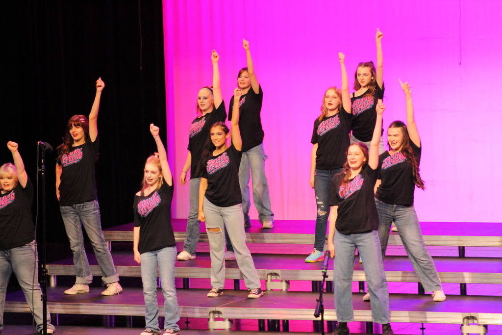 Sound Express on stage at the RPAC for the first time in the 25-26 school year.