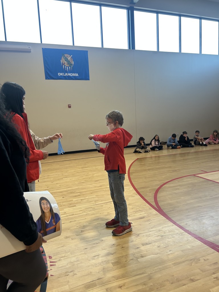 students participating in tooth talk