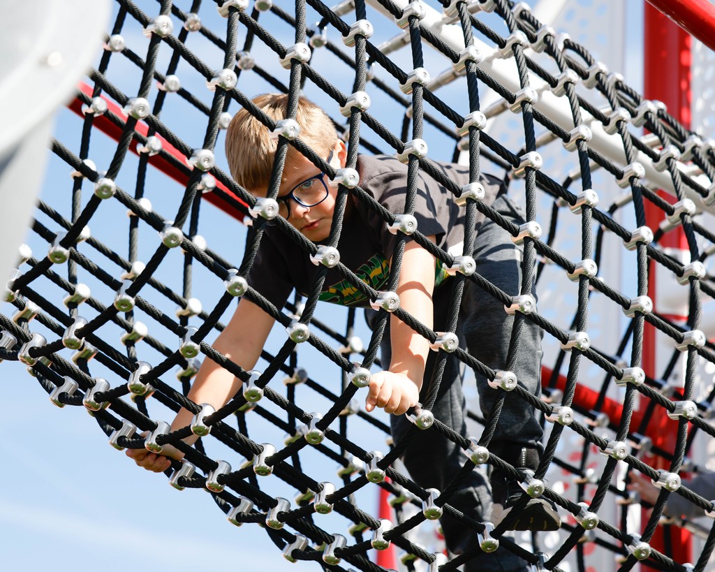 students on the playground 