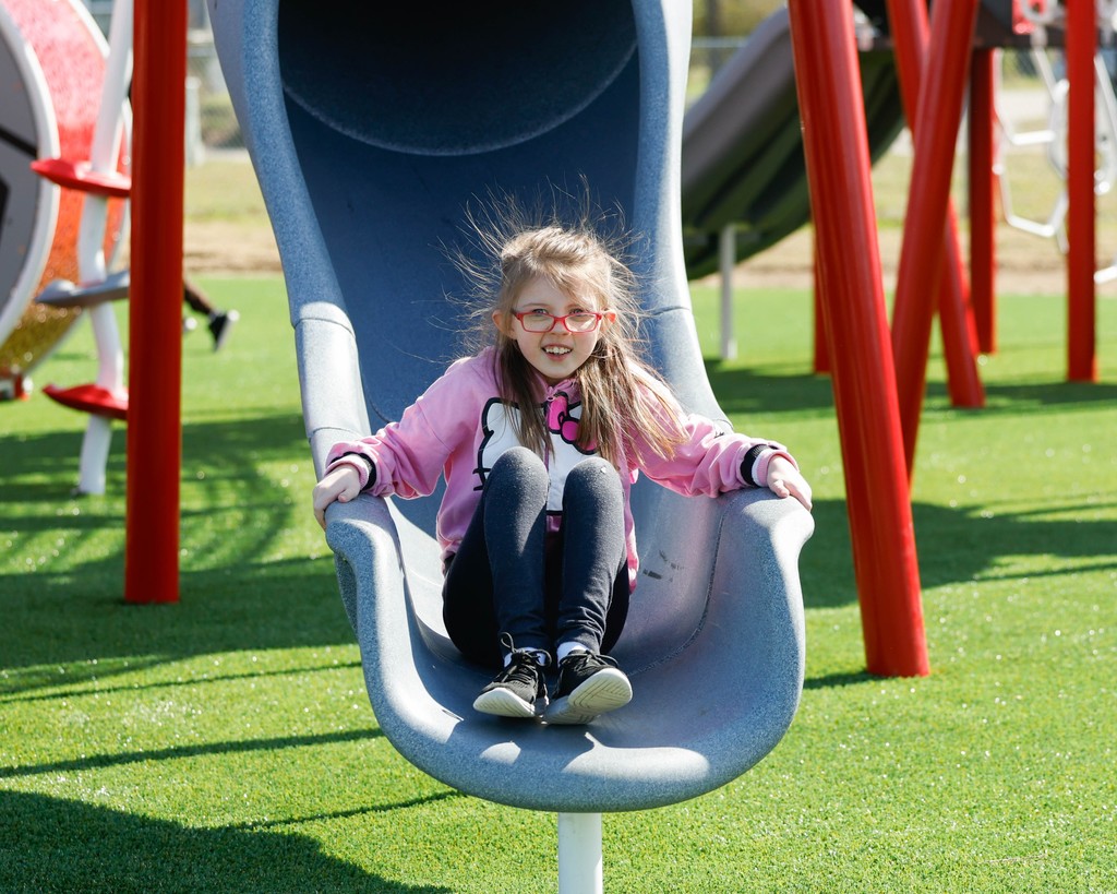students on the playground 
