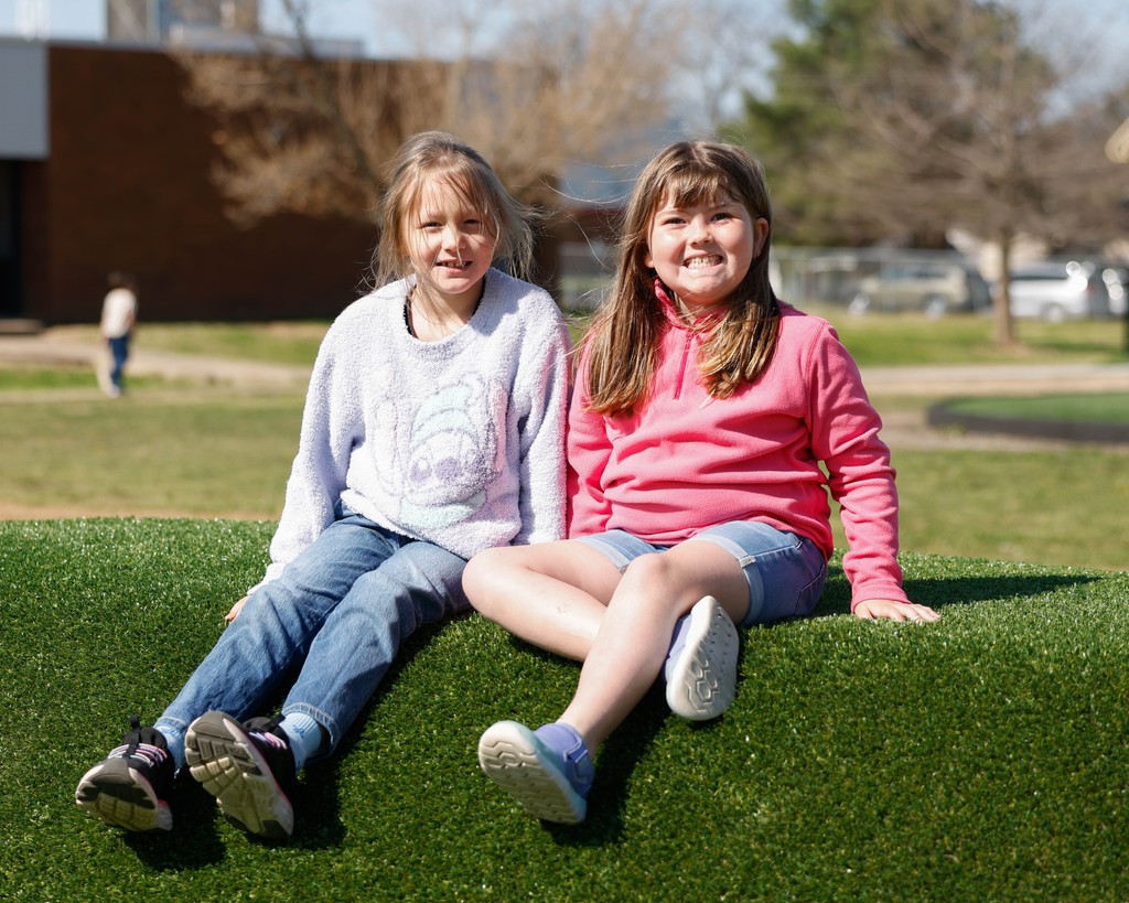 students on the playground 