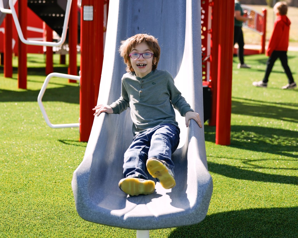 students on the playground 