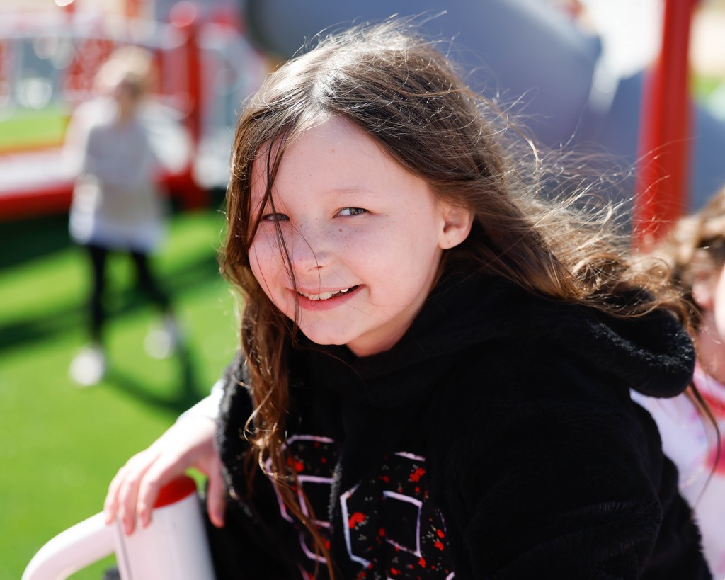 students on the playground 