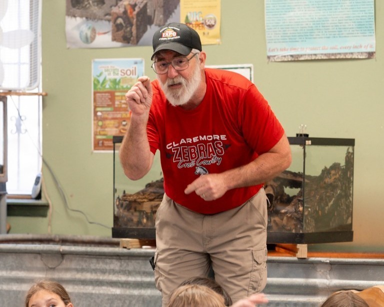students at the rsu nature reserve