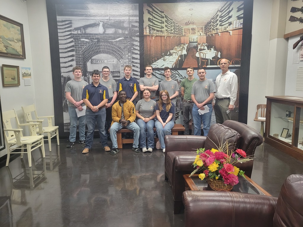 Claremore N.J.R.O.T.C. at the J.M. Davis Museum.