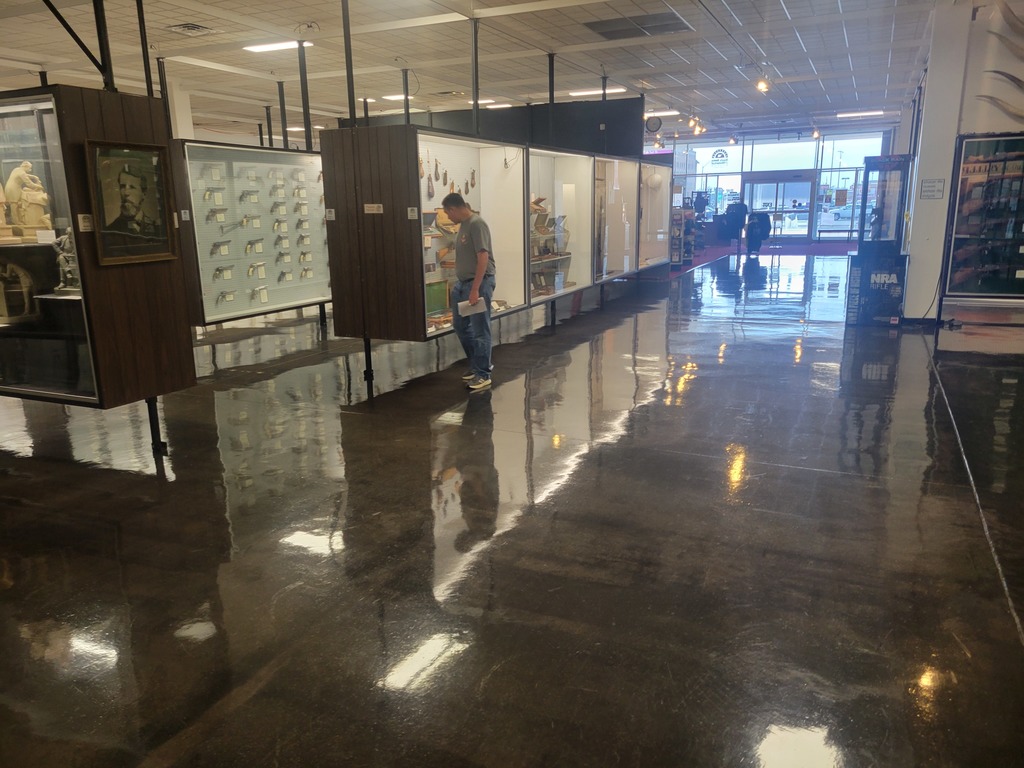 Claremore N.J.R.O.T.C. at the J.M. Davis Museum.