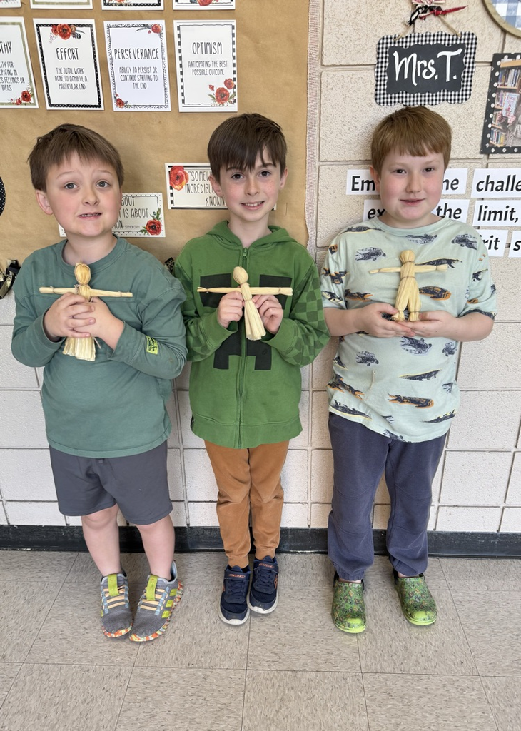 student making corn husks