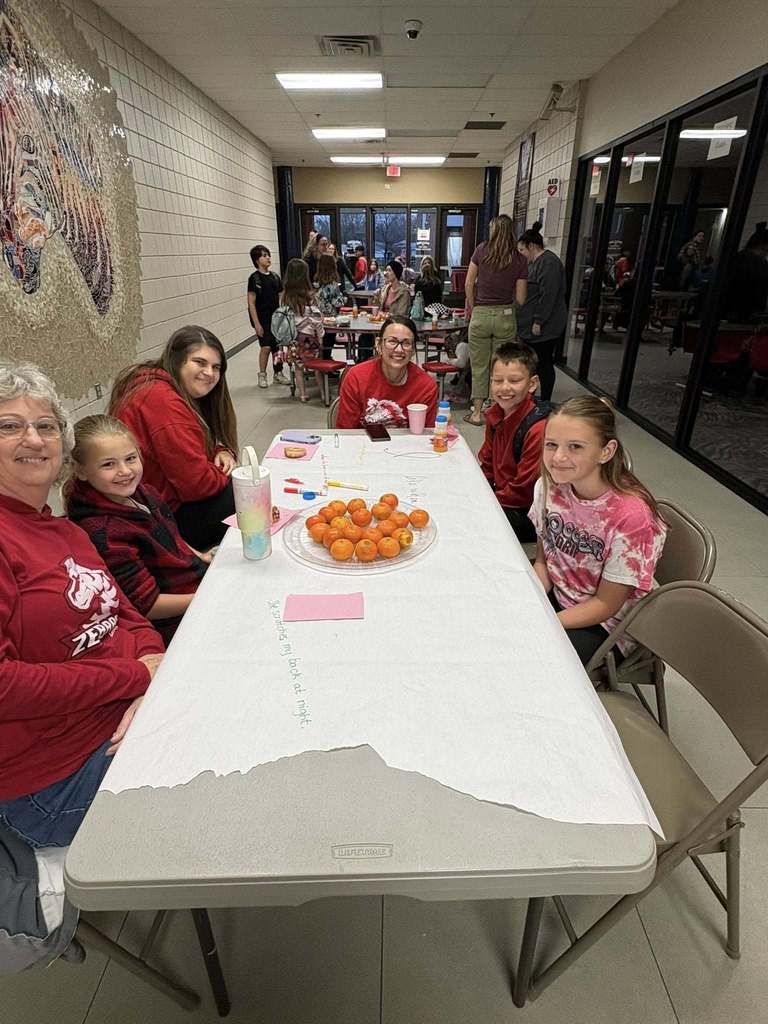 parents and children smiling