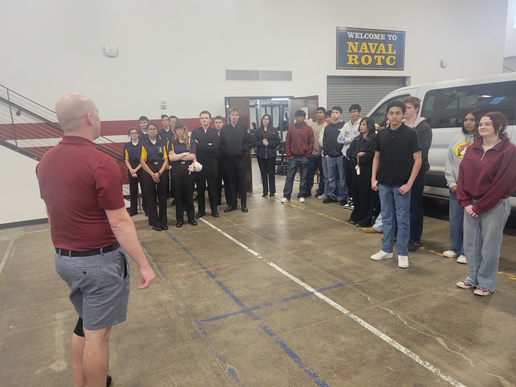 NJROTC students visiting OU.